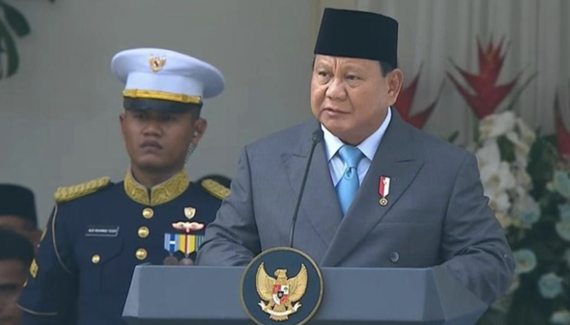 Peringatan Hari Lahir Pancasila, Prabowo Ajak Rakyat Lawan Korupsi Laporkan Pejabat Menyeleweng